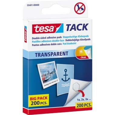 tesa Klebepad Tack 10x10mm tr 200 St.