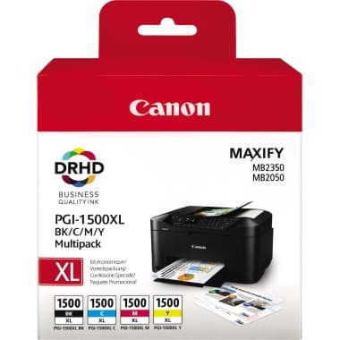 Canon Tintenpatrone PGI1500XL sw/c/m/y 4St