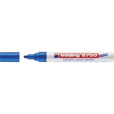 edding Industrie Lackmarker 8750 2-4mm Rundspitze bl
