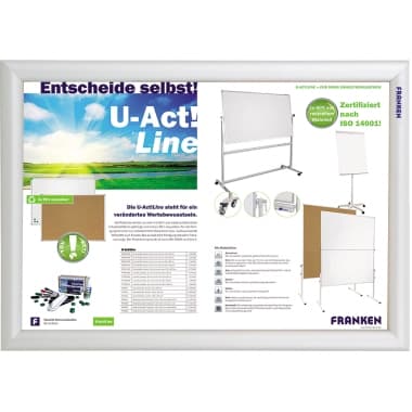Franken Wechselrahmen 32,8x45,1x1,1cm Aluminium si