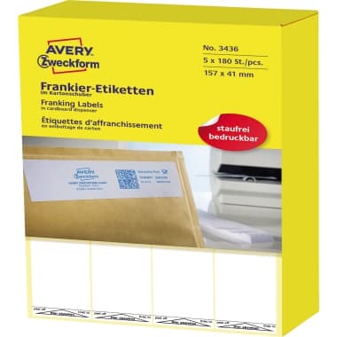Avery Zweckform Etikett 157x41mm 900St.
