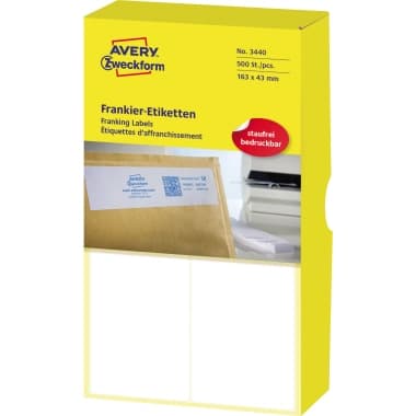 Avery Zweckform Etikett 163x43mm 500St.
