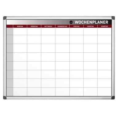Bi-office Wochenplaner Earth Stahloberfläche 90x60cm