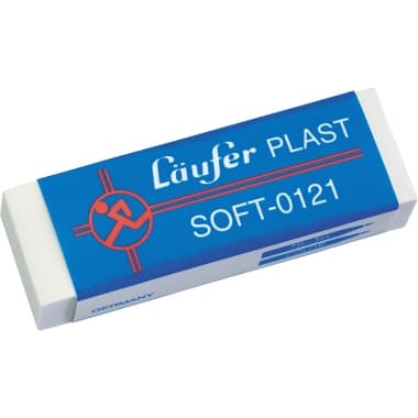Läufer Radierer Plast Soft 65x21x12mm