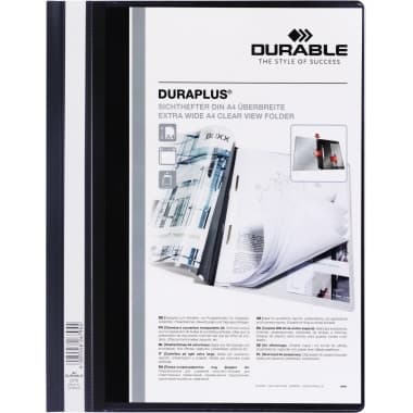 Durable Angebotshefter DURAPLUS A4 sw