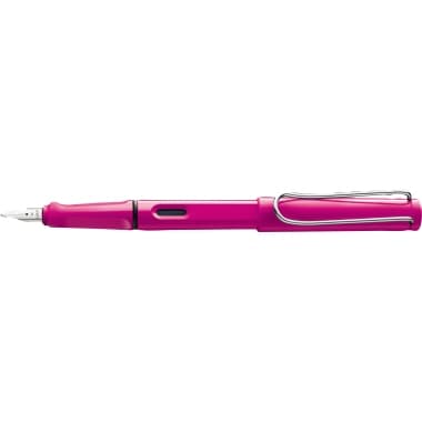 Lamy Füllhalter safari rechts M pink