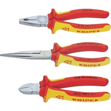 KNIPEX Zangenset VDE 3tlg