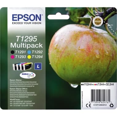 Epson Tintenpatrone T1295 sw/c/m/y 4 St.
