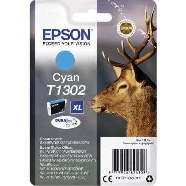 Epson Tintenpatrone T1302 10,1ml cyan