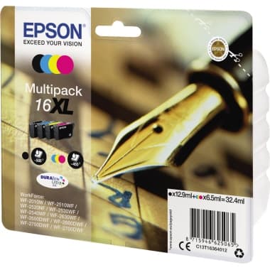 Epson Tintenpatrone 16XL sw/c/m/y 4St