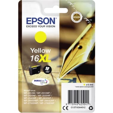 Epson Tintenpatrone 16XL 6,5ml gelb