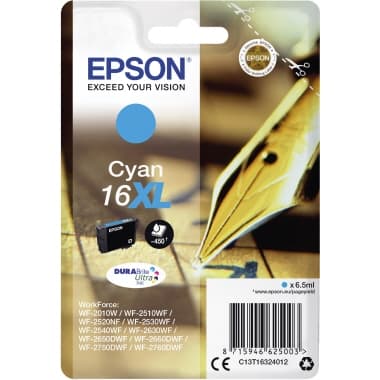 Epson Tintenpatrone 16XL 6,5ml cyan