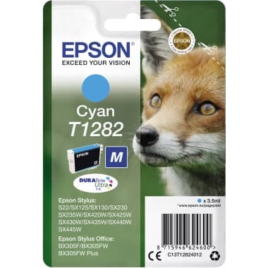 Epson Tintenpatrone T1282 3,5ml cyan
