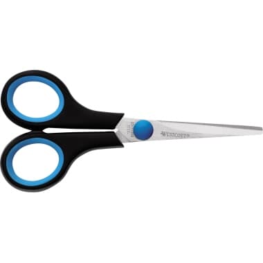 Westcott Schere Easy Grip 13cm Linkshänder bl