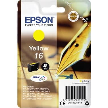 Epson Tintenpatrone 16 3,1ml gelb