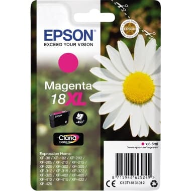 Epson Tintenpatrone 18XL 6,6ml magenta