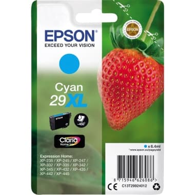Epson Tintenpatrone 29XL 6,4ml cyan