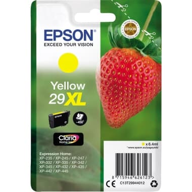 Epson Tintenpatrone 29XL 6,4ml gelb