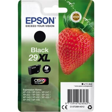Epson Tintenpatrone 29XL 11,3ml schwarz