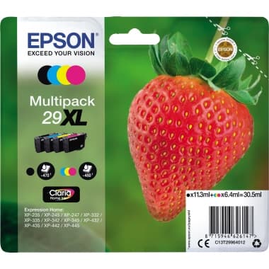 Epson Tintenpatrone 29XL sw/c/m/y 4St