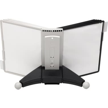 Durable Sichttafelsystem SHERPA Tischständer+10 Tafeln