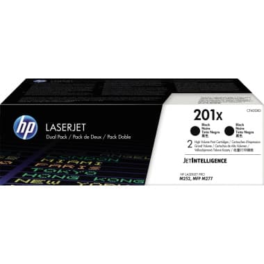 HP Toner 201X  2.800S schwarz 2St