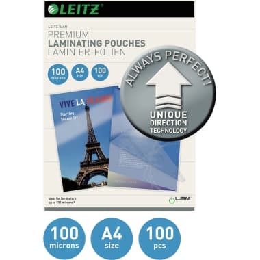 Leitz Laminierfolie A4 UDT 100mic gk 100 St.