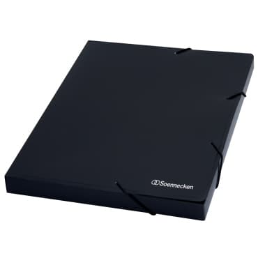 Soennecken Sammelbox Polypropylen schwarz