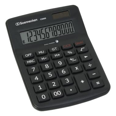 Soennecken Tischrechner CS900 schwarz