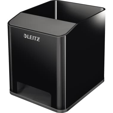 Leitz Stifteköcher Duo Colour Sound schwarz