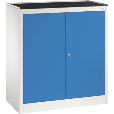 C+P Werkzeug-Beistellschrank 2Böden lgr/lbl