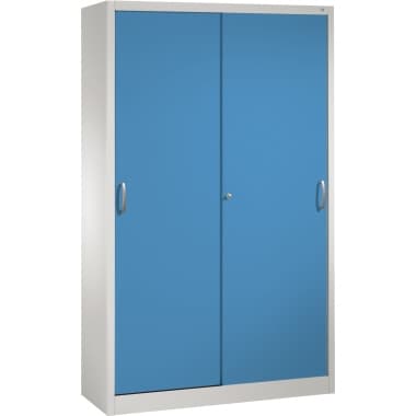 C+P Werkzeugschrank 4Böden 1950x1200x400mm lgr/lbl