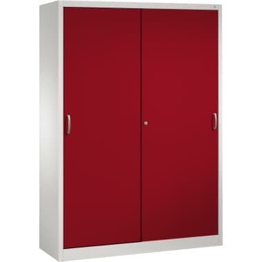 C+P Werkzeugschrank 8Böden 1950x1600x500mm lgr/rrt