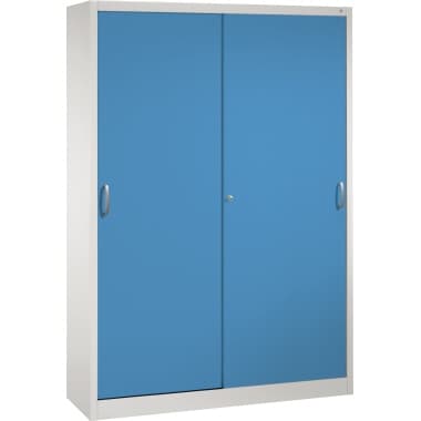 C+P Werkzeugschrank 8Böden 1950x1600x400mm lgr/lbl