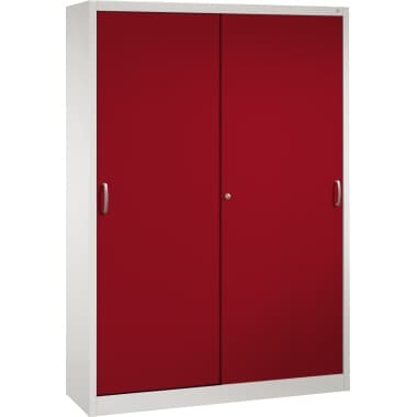 C+P Werkzeugschrank 8Böden 1950x1600x400mm lgr/rrt