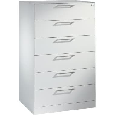 C+P Karteischrank Asisto A5 quer lgr