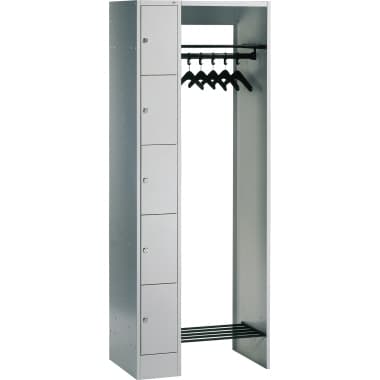 C+P Garderobe 1950x740x480mm f.5 Person. lgr/lgr