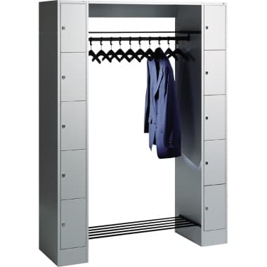 C+P Garderobe für 10 Personen lgr/lgr