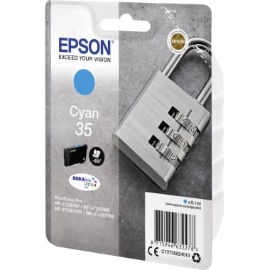 Epson Tintenpatrone 35 9,14ml cyan