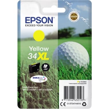 Epson Tintenpatrone 34XL 950S gelb