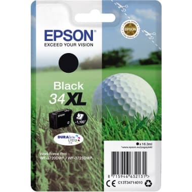 Epson Tintenpatrone 34XL schwarz