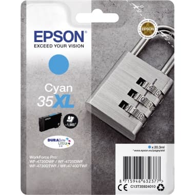 Epson Tintenpatrone 35XL 20,3ml cyan
