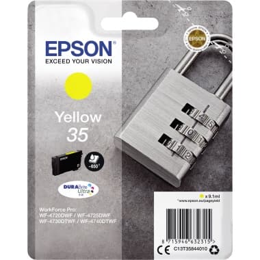 Epson Tintenpatrone 35 9,14ml gelb