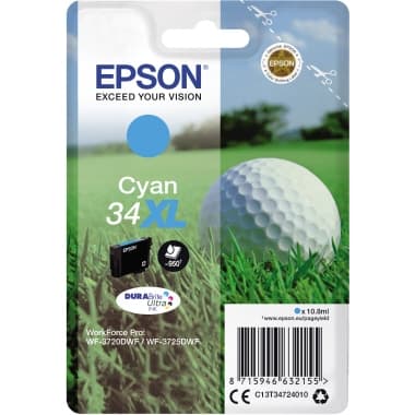 Epson Tintenpatrone 34XL 950S cyan