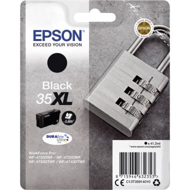 Epson Tintenpatrone 35XL 41,2ml schwarz