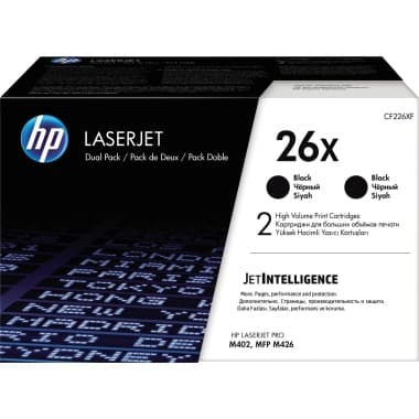 HP Toner 26X 9.000S schwarz 2St