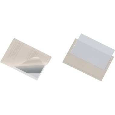 Durable Selbstklebetasche Pocketfix 57x90mm sk tr 100St