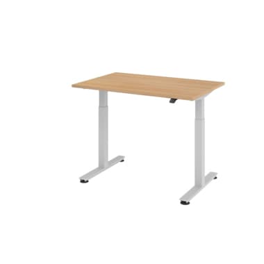 Hammerbacher Schreibtisch 120x80cm eiche