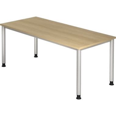 Hammerbacher Schreibtisch 180x80cm eiche