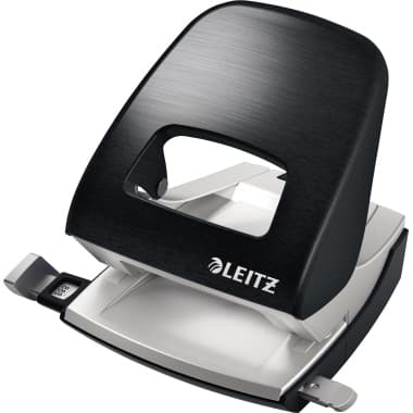 Leitz Locher NeXXt Style 30Bl Metall satin sw